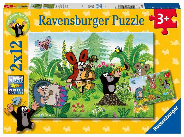 Ravensburger Puzzle | Gartenparty mit Freunden | 12 Teile