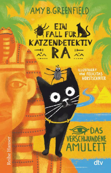 dtv Verlagsgesellschaft | Ein Fall für Katzendetektiv Ra, Das verschwundene Amulett | Greenfield, Amy