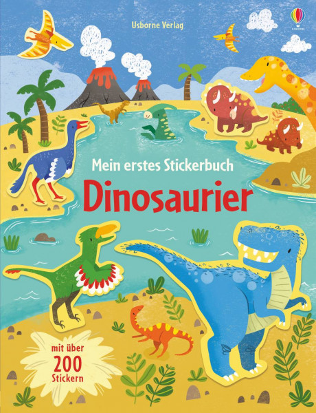 Usborne | Mein erstes Stickerbuch: Dinosaurier