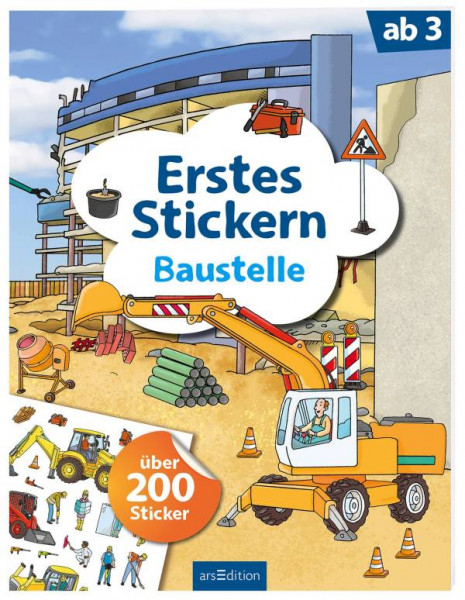 arsEdition | Erstes Stickern Baustelle