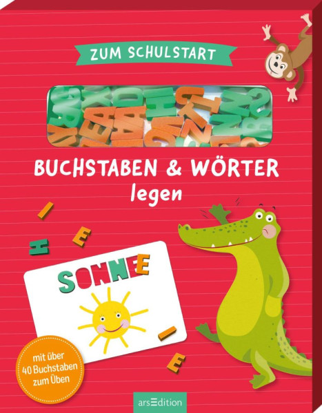 arsEdition | Zum Schulstart – Buchstaben & Wörter legen | 