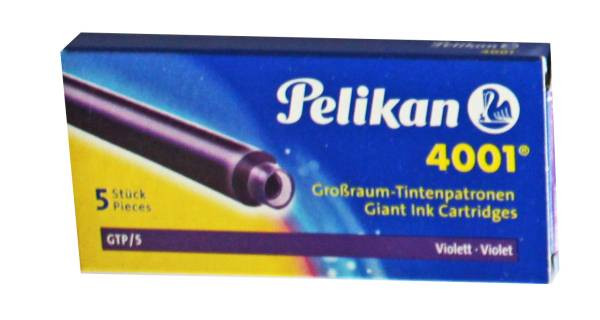 Pelikan | Tintenpatronen 4001 Violett GTP/5 | 310665