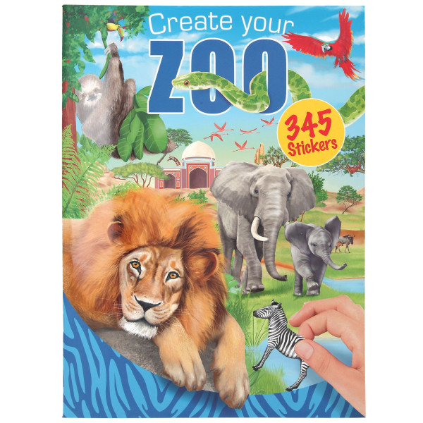 Depesche | Create your ZOO - Malbuch mit Stickern