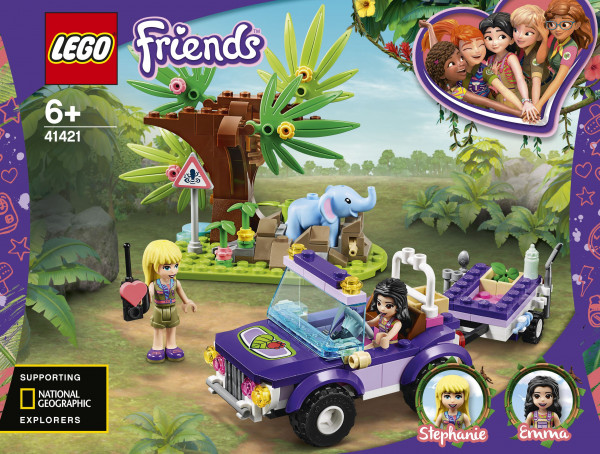 Lego | Friends Rettung d. Elefantenbabys m. Tra | 41421