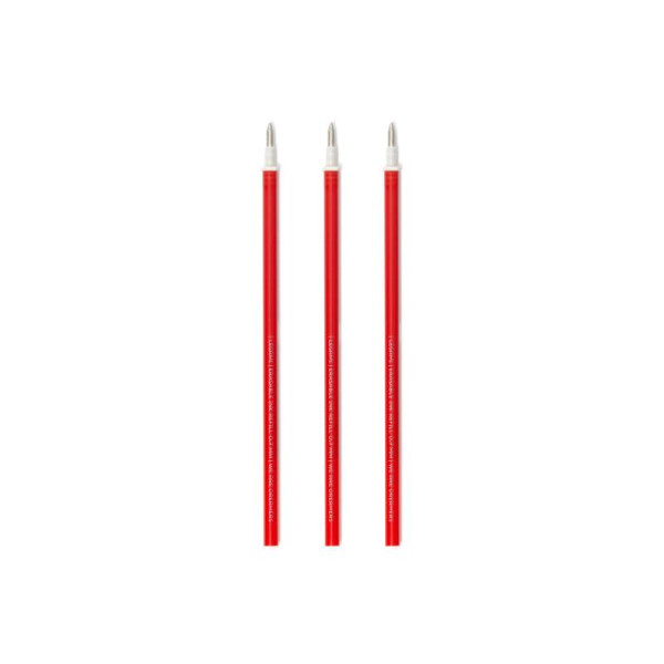 Legami | Nachfüll-Pack Löschbarer Gelstift | rot | 3er Pack | REFEP0006