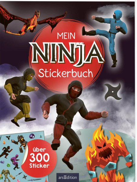 arsEdition | Mein Ninja-Stickerbuch | 