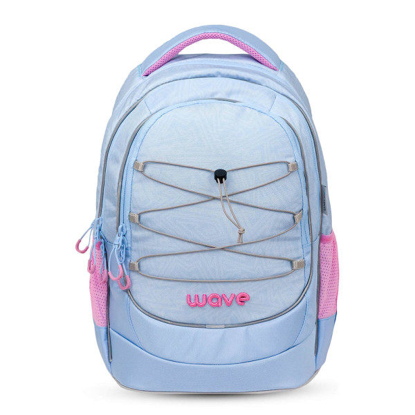 Belmil | Wave Boost Schulrucksack "Waves Lavender" | 338-90/30