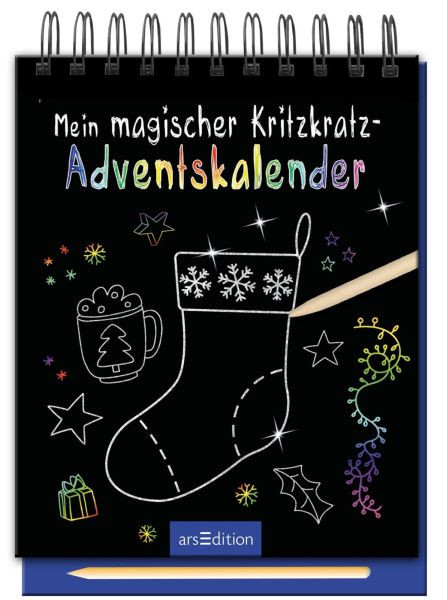 arsEdition | Mein magischer Kritzkratz-Adventskalender