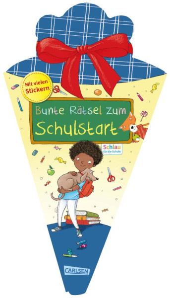 Carlsen | Schlau für die Schule: Bunte Rätsel zum Schulstart (Schultüte 2025 blau) | Mildner, Christine
