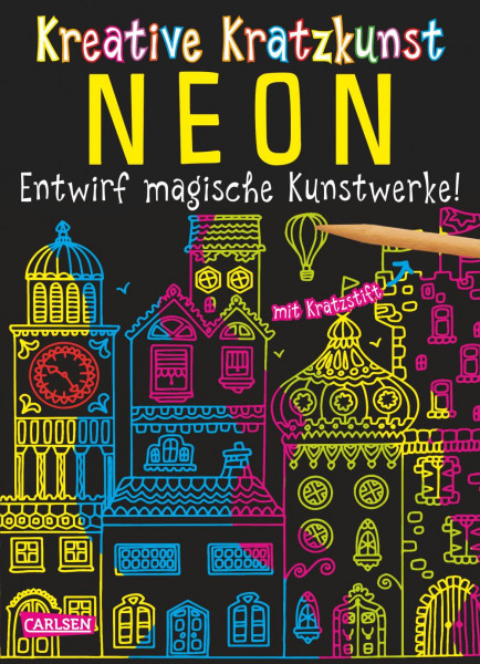 Carlsen Verlag | Kreative Kratzkunst, Neon | 118747