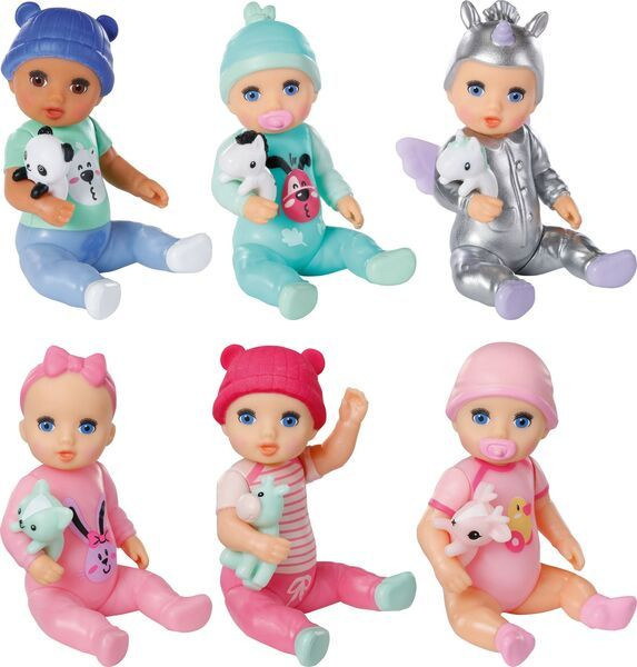 Zapf |BABY born Minis - PDQ Babies Dolls 1-6 | 906002