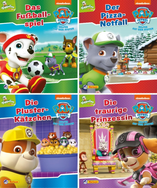 Nelson | Nelson Mini-Bücher: PAW Patrol 9-12