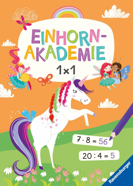 Ravensburger Verlag GmbH | Ravensburger Einhorn Akademie 1x1 - spielerisch das Einmaleins lernen und üben | Regan, Lisa