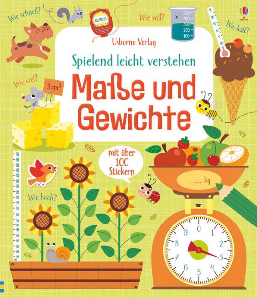 Usborne | Spielend leicht verstehen: Maße und Gewichte